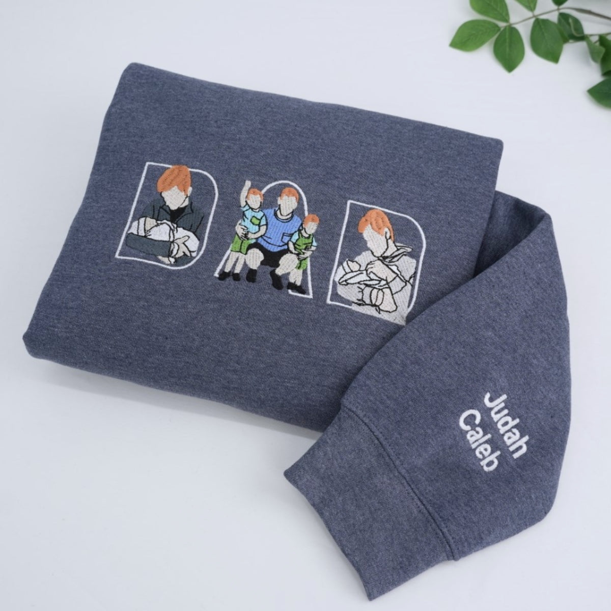 Individuell bestickte Engel- und Dämonenkatze-Kapuzenpullover für Paare