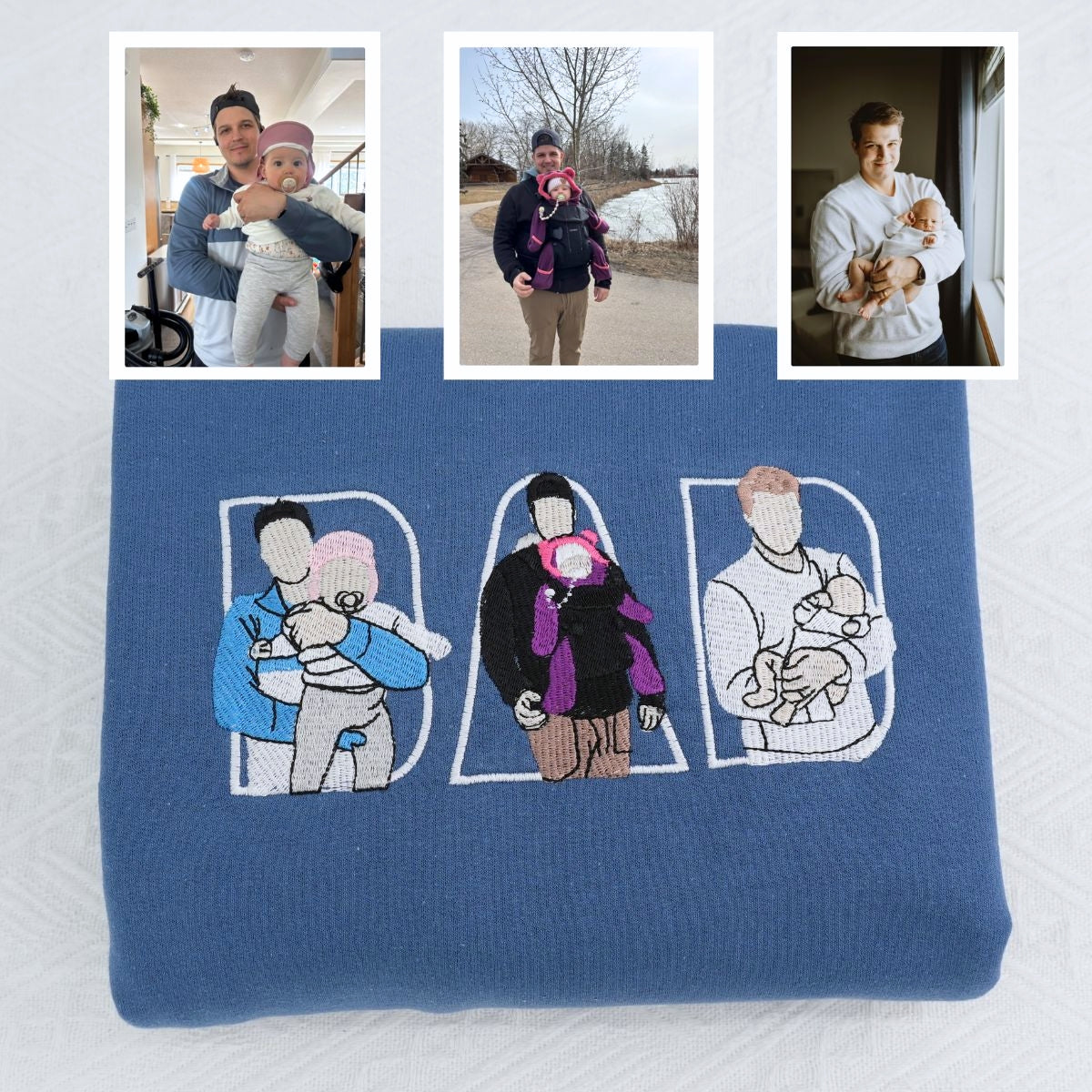 Individuell bestickte Engel- und Dämonenkatze-Kapuzenpullover für Paare