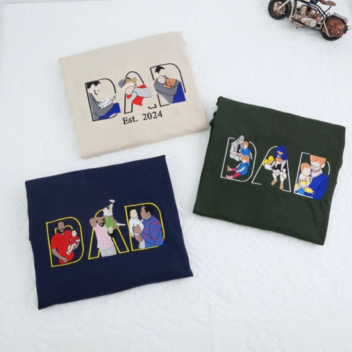 Sweats à capuche assortis brodés personnalisés avec ange et chat démon pour couples