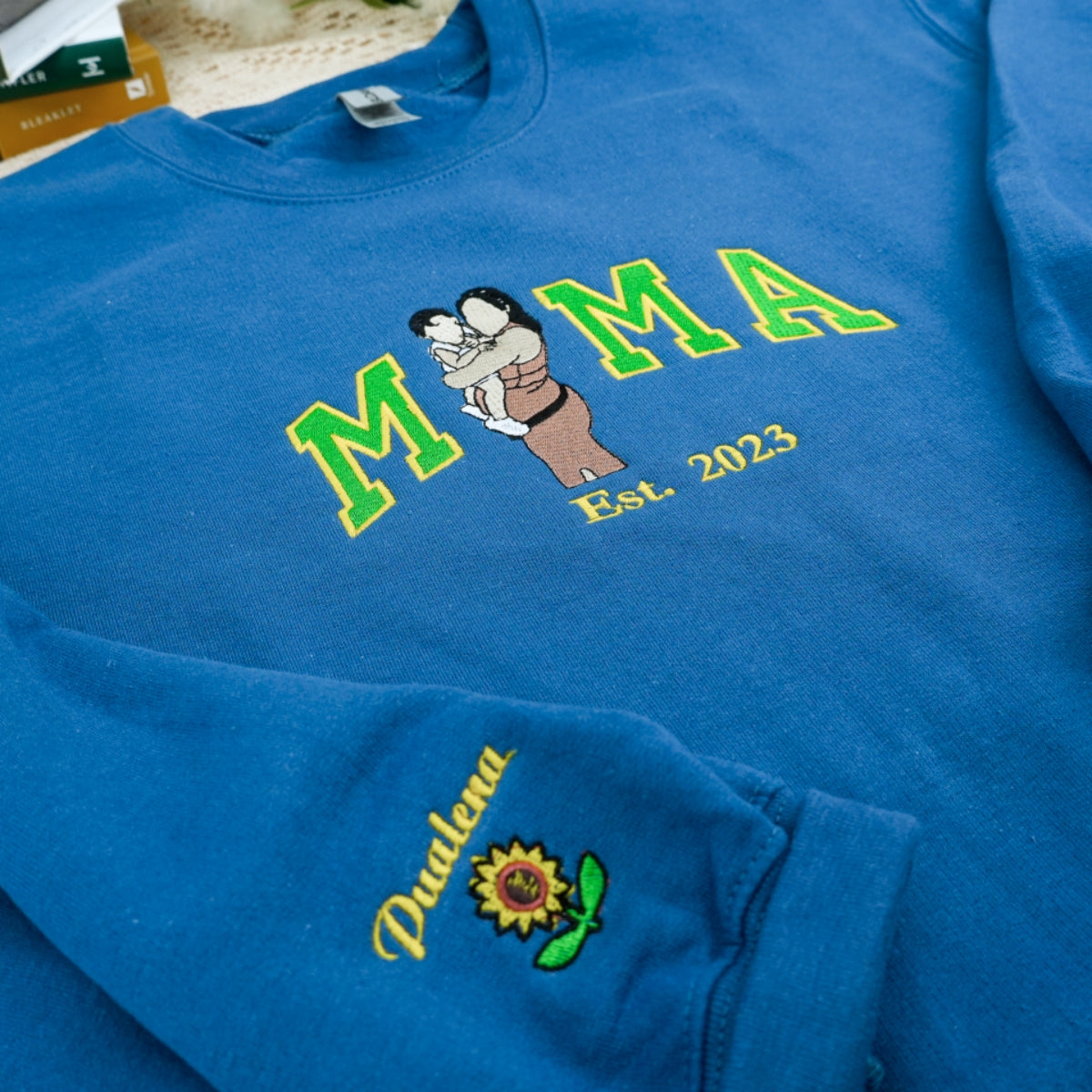 Sweats à capuche assortis brodés personnalisés avec ange et chat démon pour couples