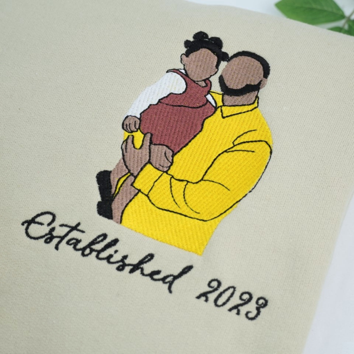 Individuell bestickte Engel- und Dämonenkatze-Kapuzenpullover für Paare