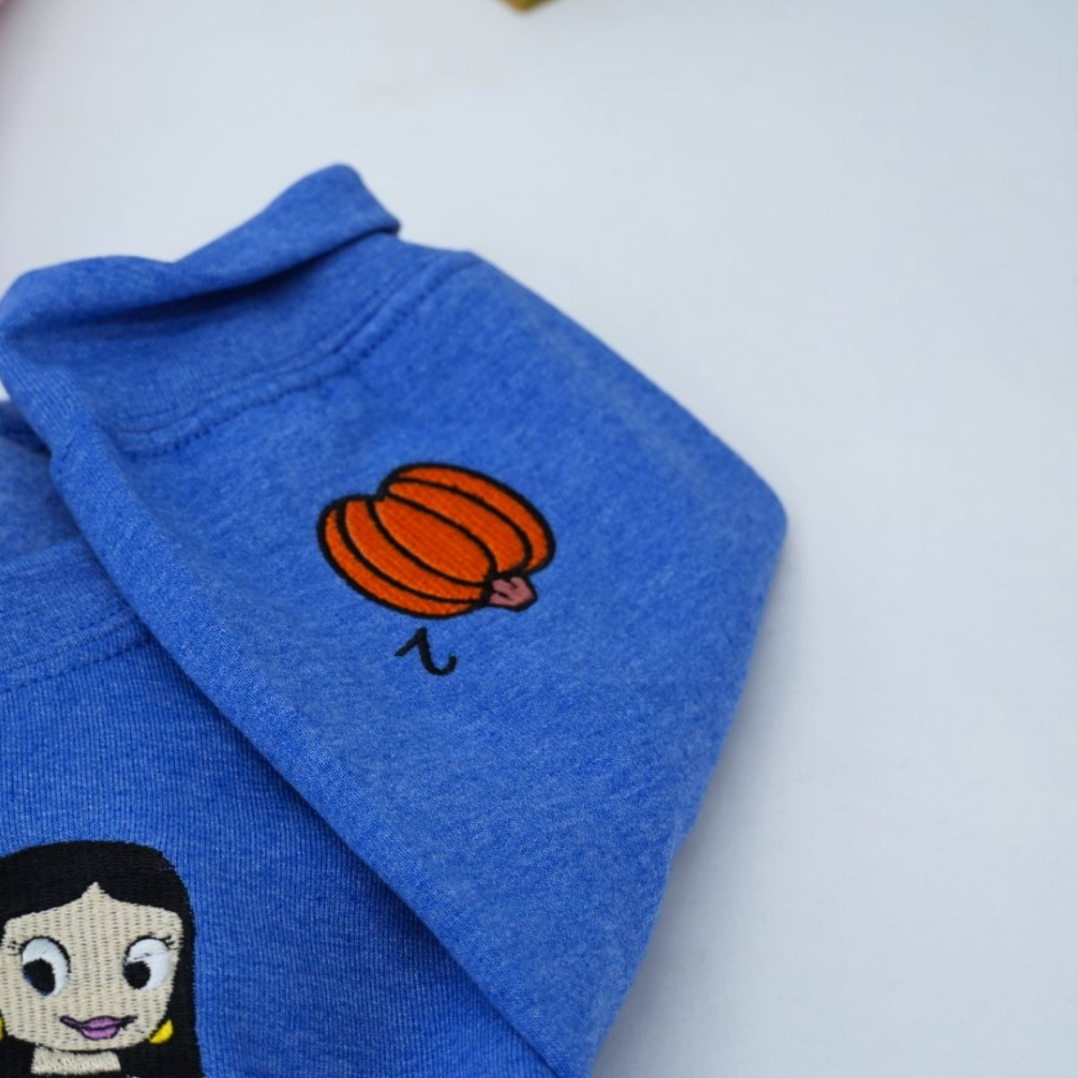 Sweats à capuche assortis brodés personnalisés avec ange et chat démon pour couples