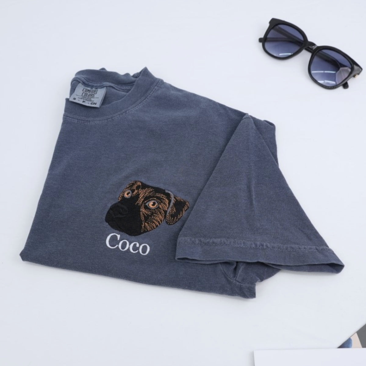 Individuell bestickte Engel- und Dämonenkatze-Kapuzenpullover für Paare