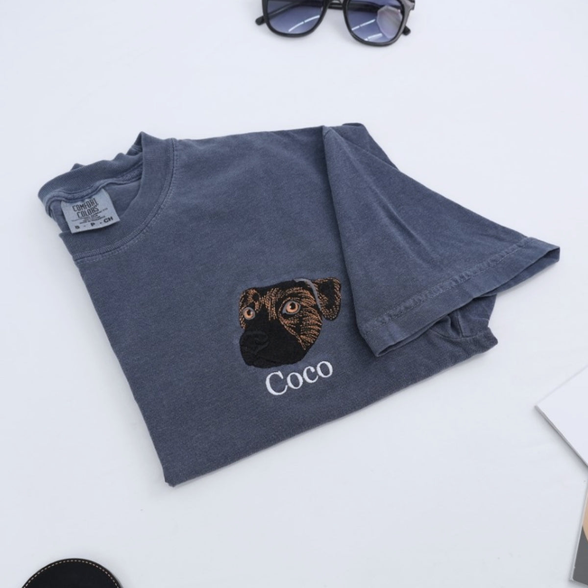 Individuell bestickte Engel- und Dämonenkatze-Kapuzenpullover für Paare