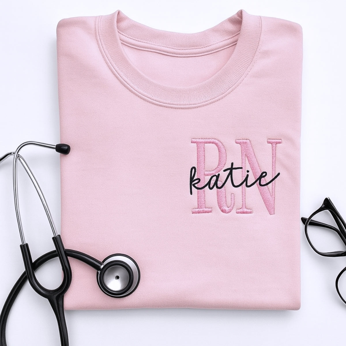 Individuell bestickte Engel- und Dämonenkatze-Kapuzenpullover für Paare