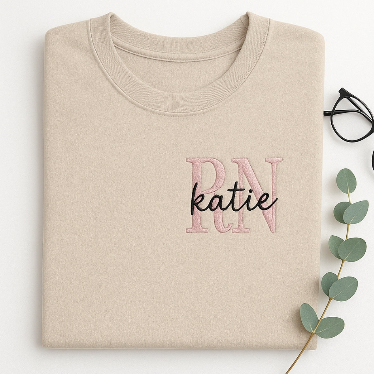 Individuell bestickte Engel- und Dämonenkatze-Kapuzenpullover für Paare