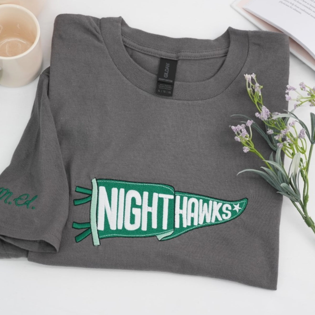 Individuell bestickte Engel- und Dämonenkatze-Kapuzenpullover für Paare