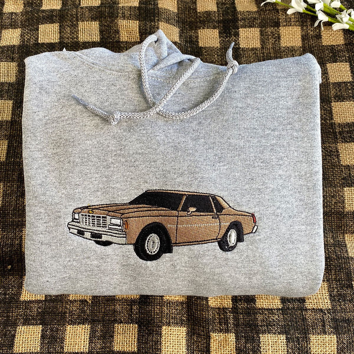 Individuell bestickte Engel- und Dämonenkatze-Kapuzenpullover für Paare
