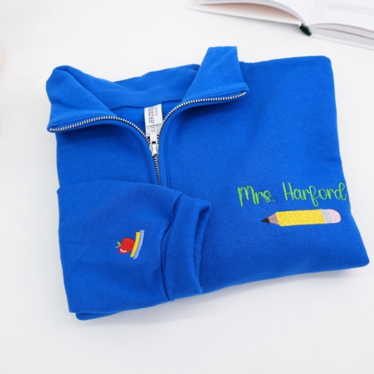 Sweats à capuche assortis brodés personnalisés avec ange et chat démon pour couples