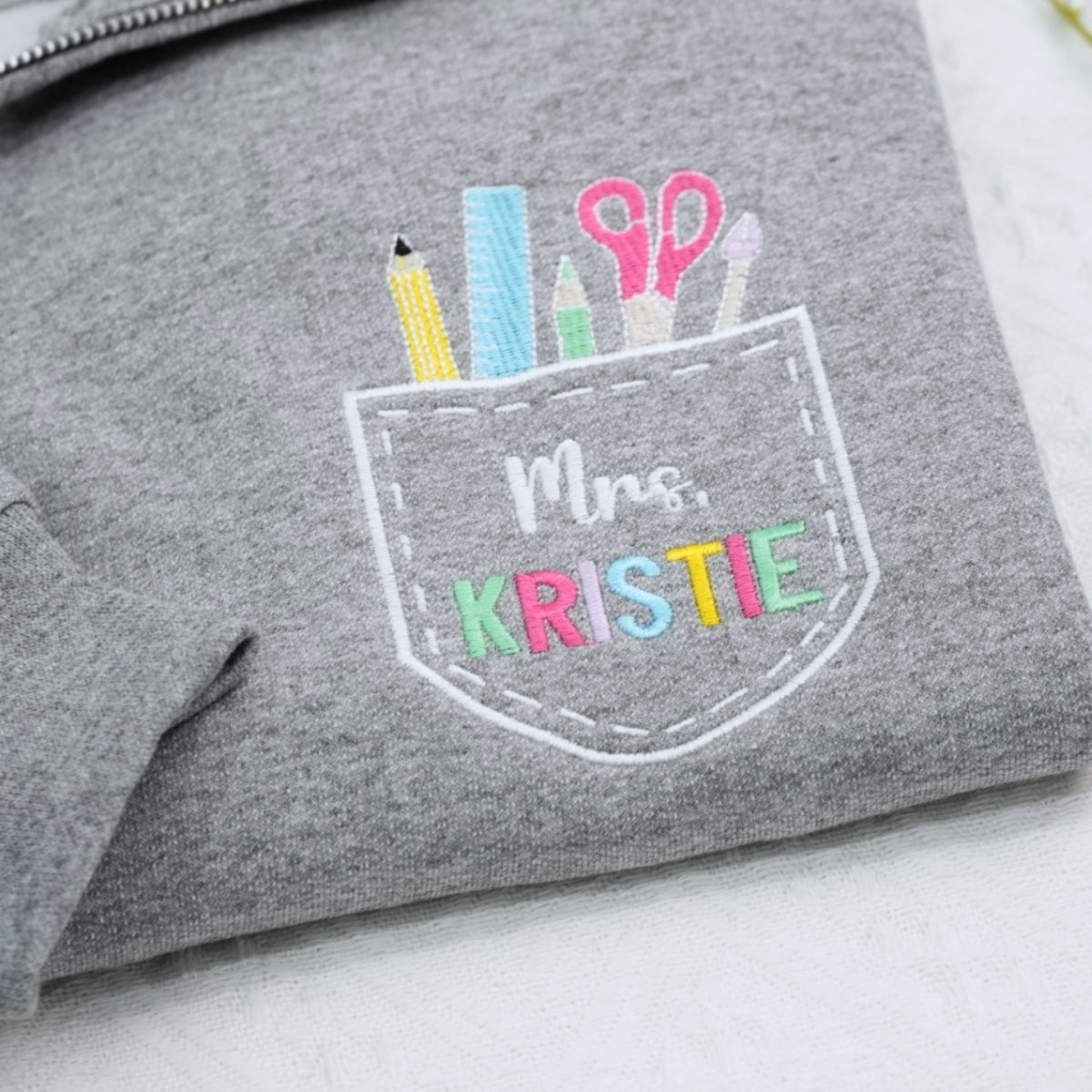 Individuell bestickte Engel- und Dämonenkatze-Kapuzenpullover für Paare