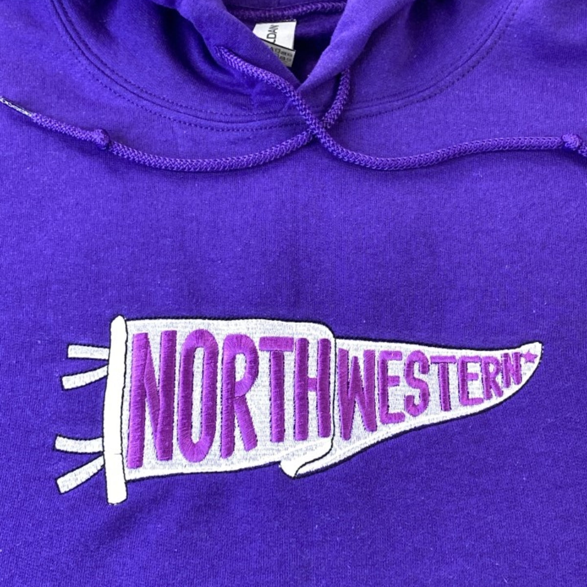 Individuell bestickte Engel- und Dämonenkatze-Kapuzenpullover für Paare