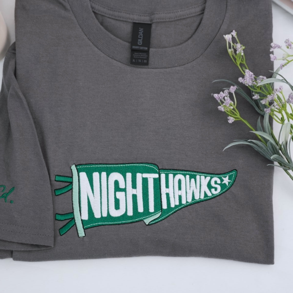 Individuell bestickte Engel- und Dämonenkatze-Kapuzenpullover für Paare