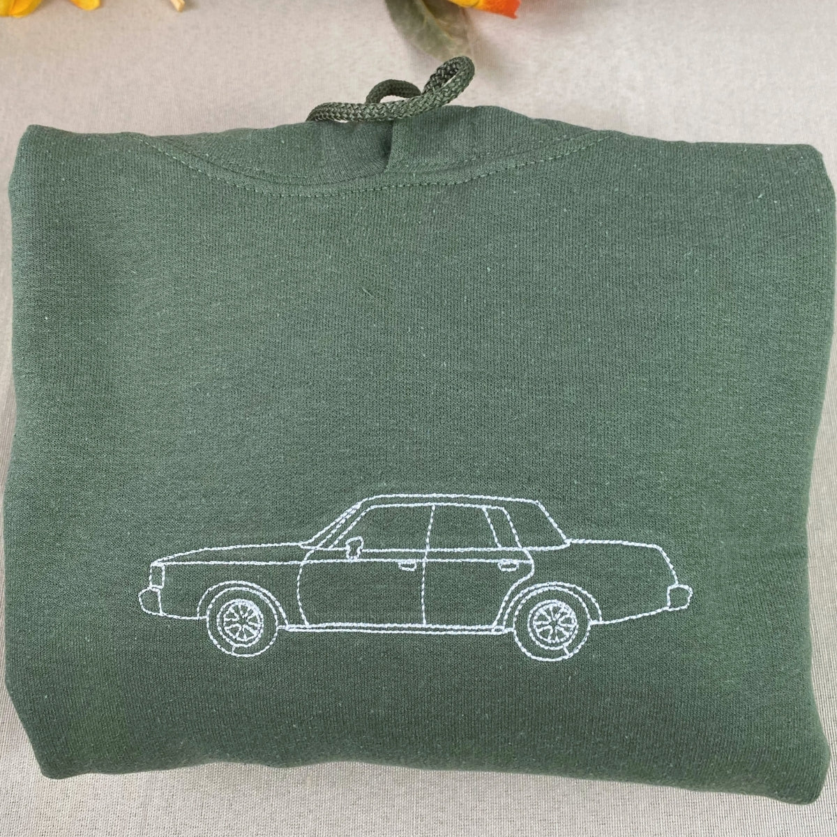 Individuell bestickte Engel- und Dämonenkatze-Kapuzenpullover für Paare