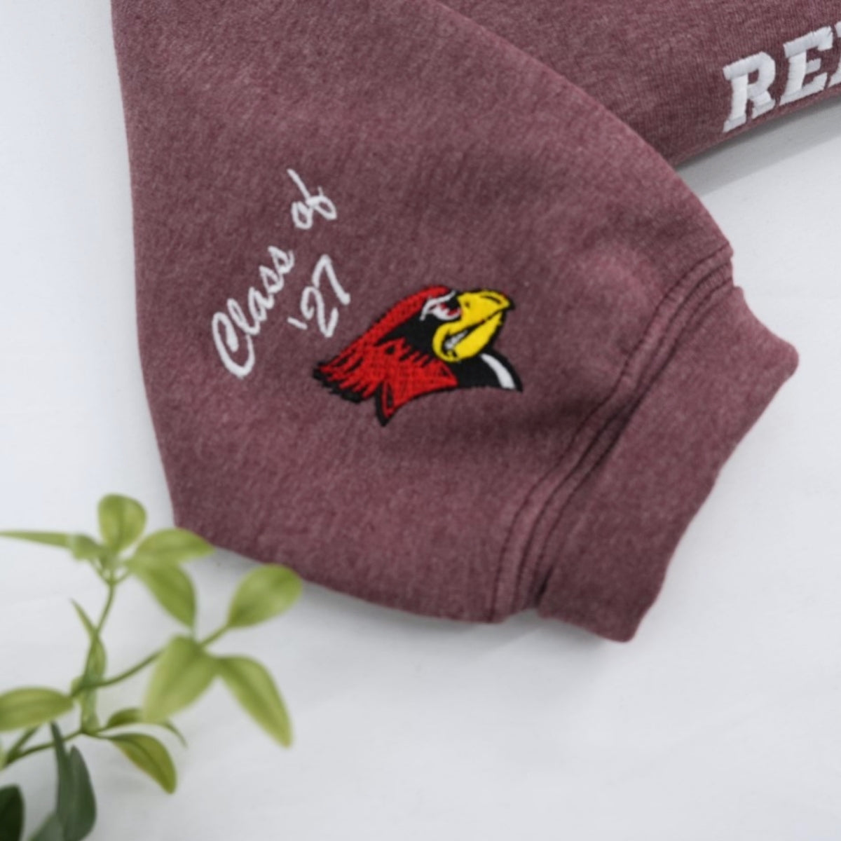 Individuell bestickte Engel- und Dämonenkatze-Kapuzenpullover für Paare