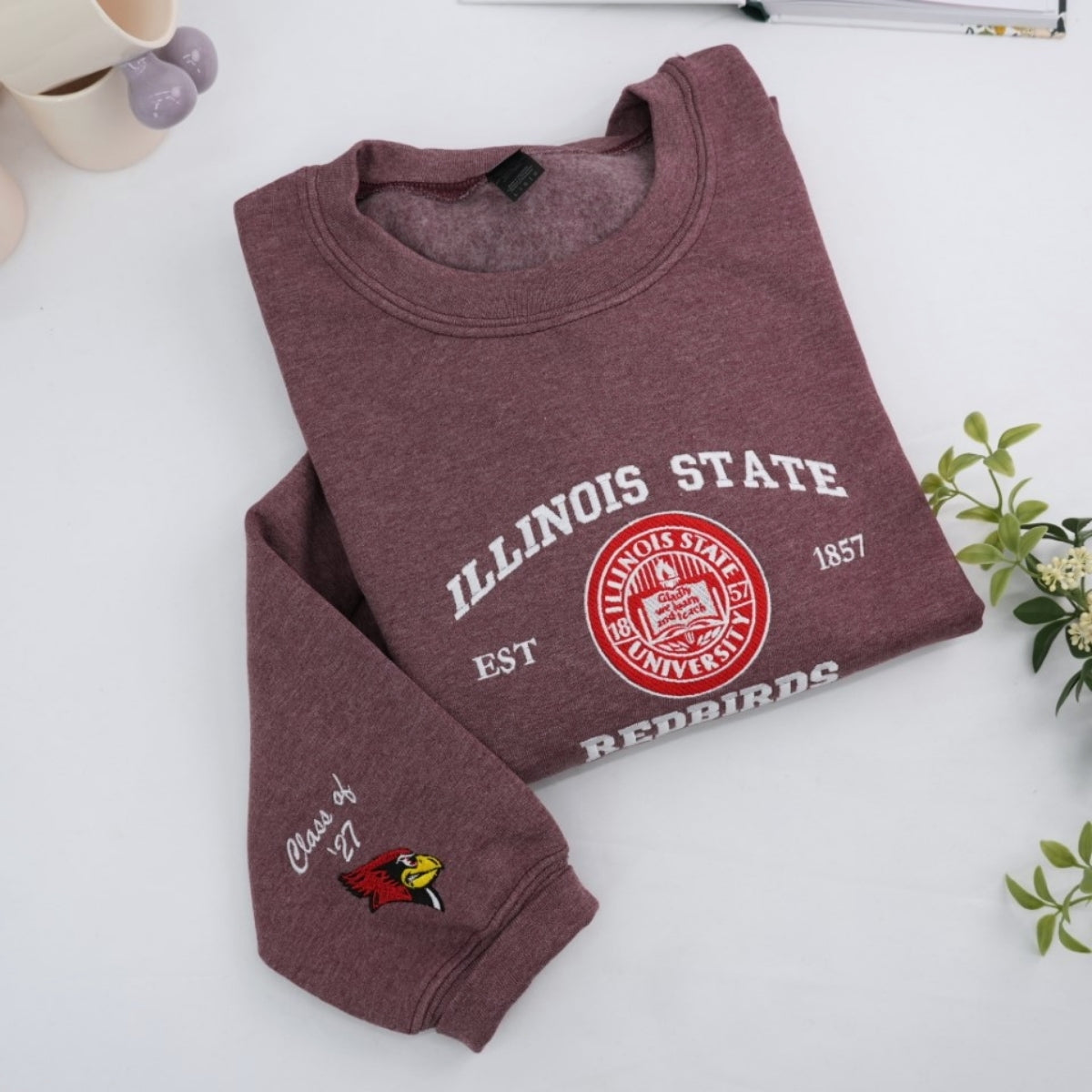 Custom University Hoodies - College School Spirit Embroidered Sweatshirts - Perfect Alumni Gift