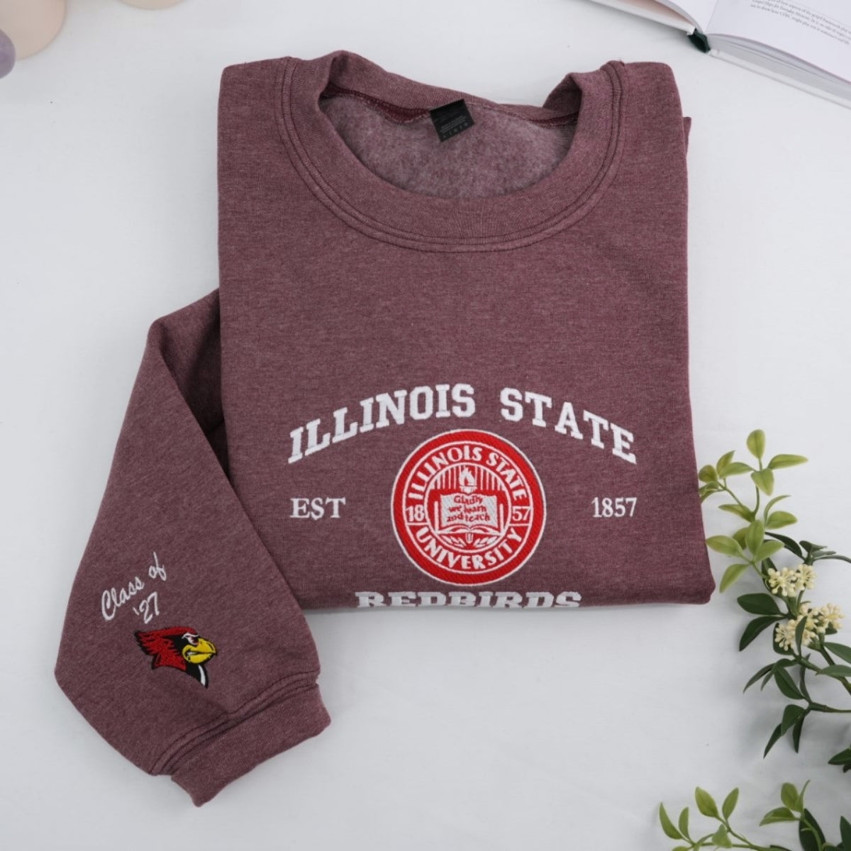 Custom University Hoodies - College School Spirit Embroidered Sweatshirts - Perfect Alumni Gift