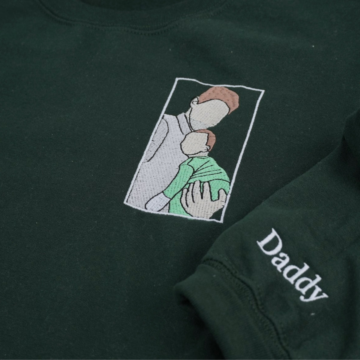 Individuell bestickte Engel- und Dämonenkatze-Kapuzenpullover für Paare