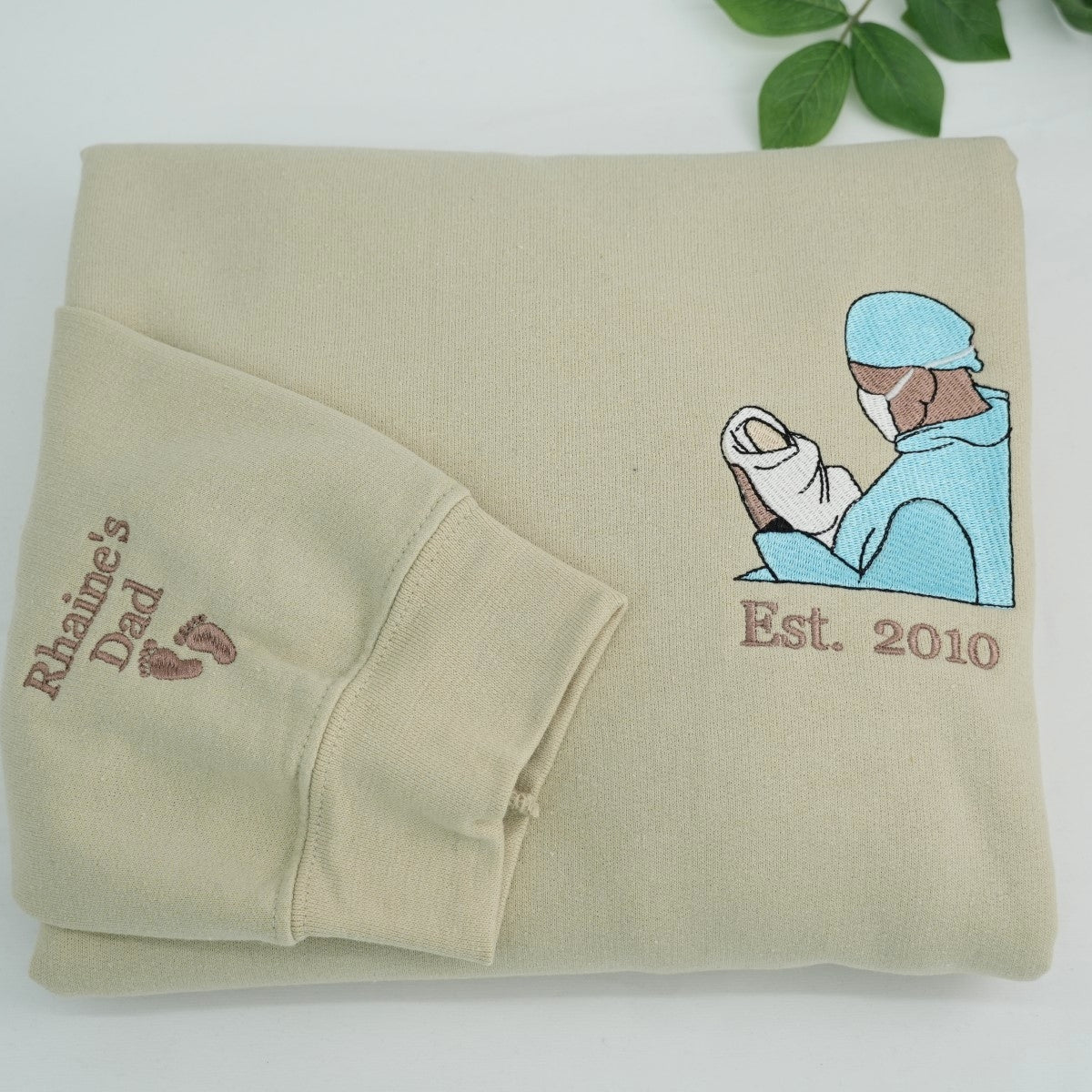 Individuell bestickte Engel- und Dämonenkatze-Kapuzenpullover für Paare