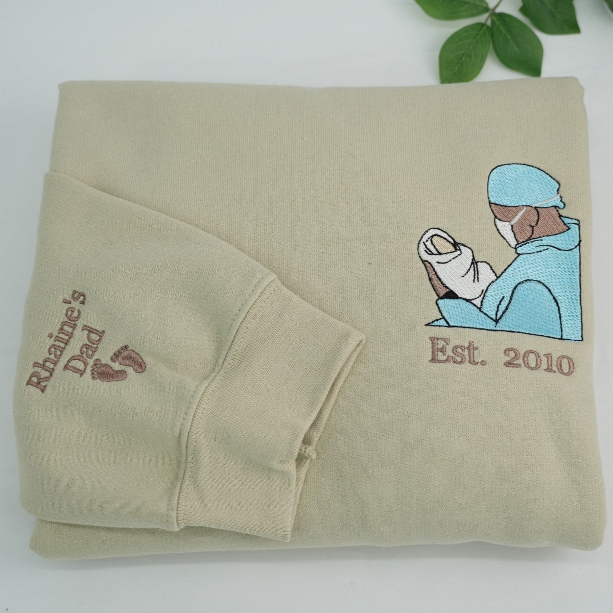 Individuell bestickte Engel- und Dämonenkatze-Kapuzenpullover für Paare