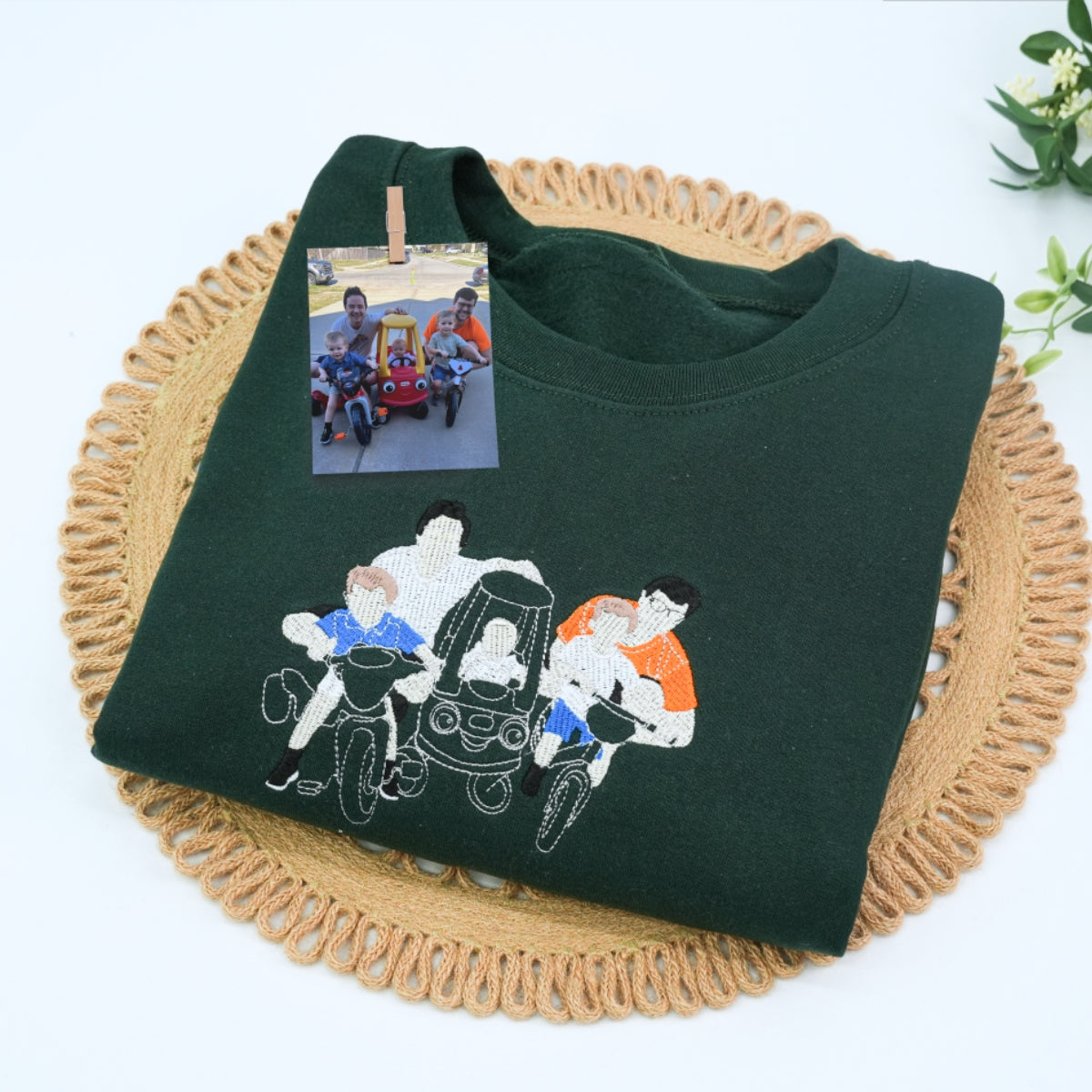 Individuell bestickte Engel- und Dämonenkatze-Kapuzenpullover für Paare