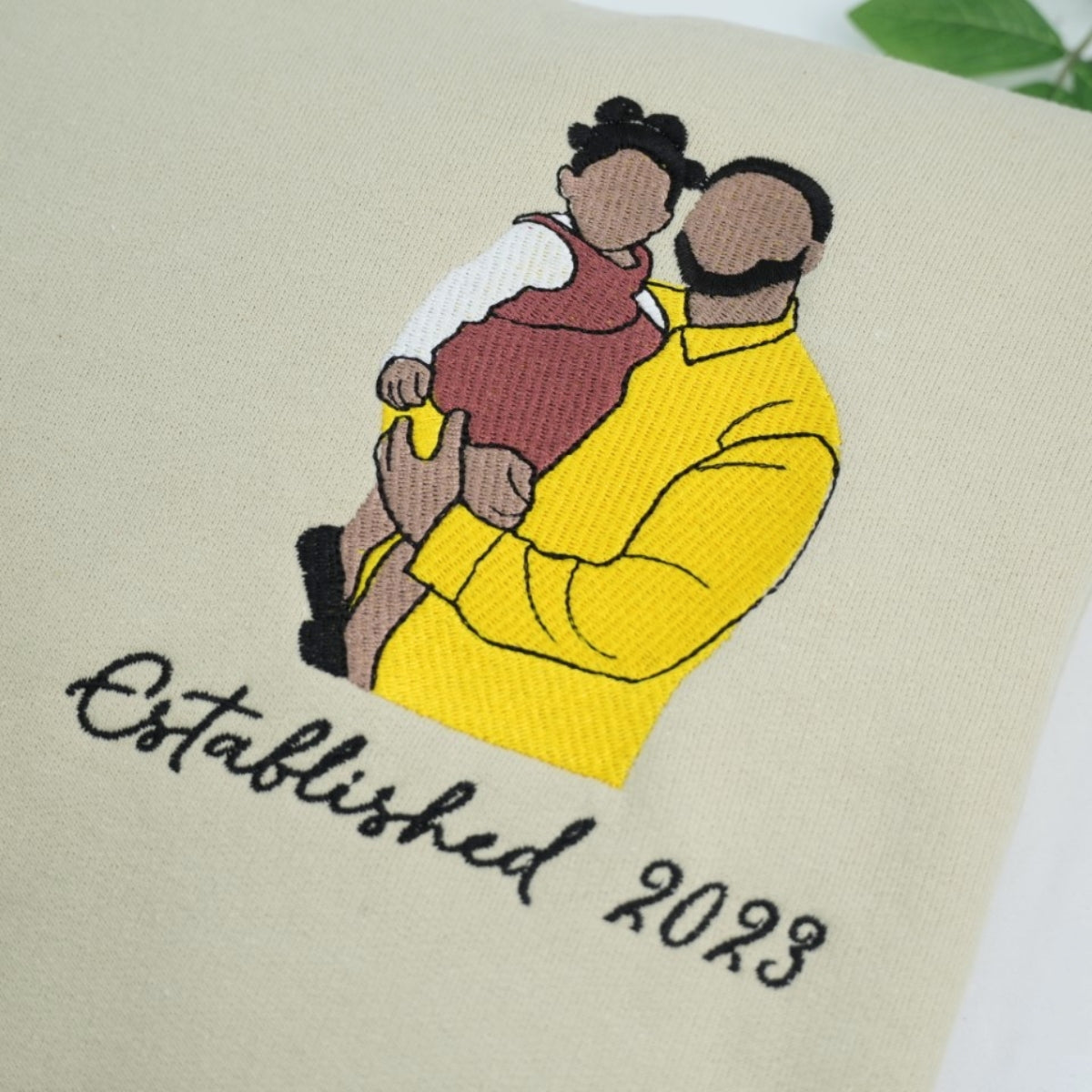 Individuell bestickte Engel- und Dämonenkatze-Kapuzenpullover für Paare