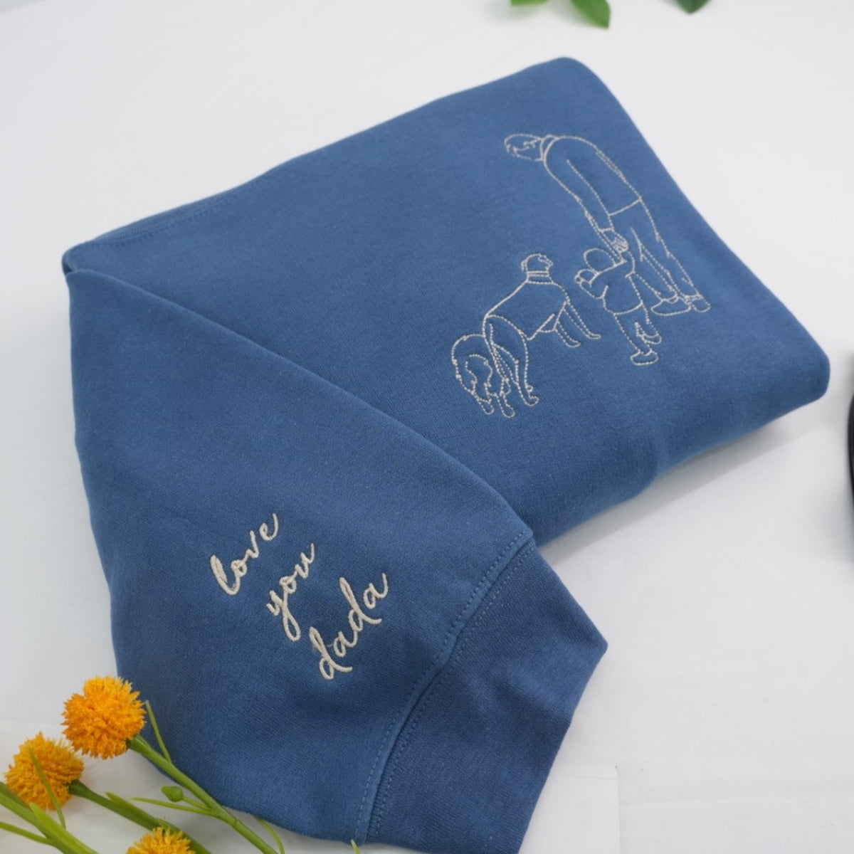 Individuell bestickte Engel- und Dämonenkatze-Kapuzenpullover für Paare