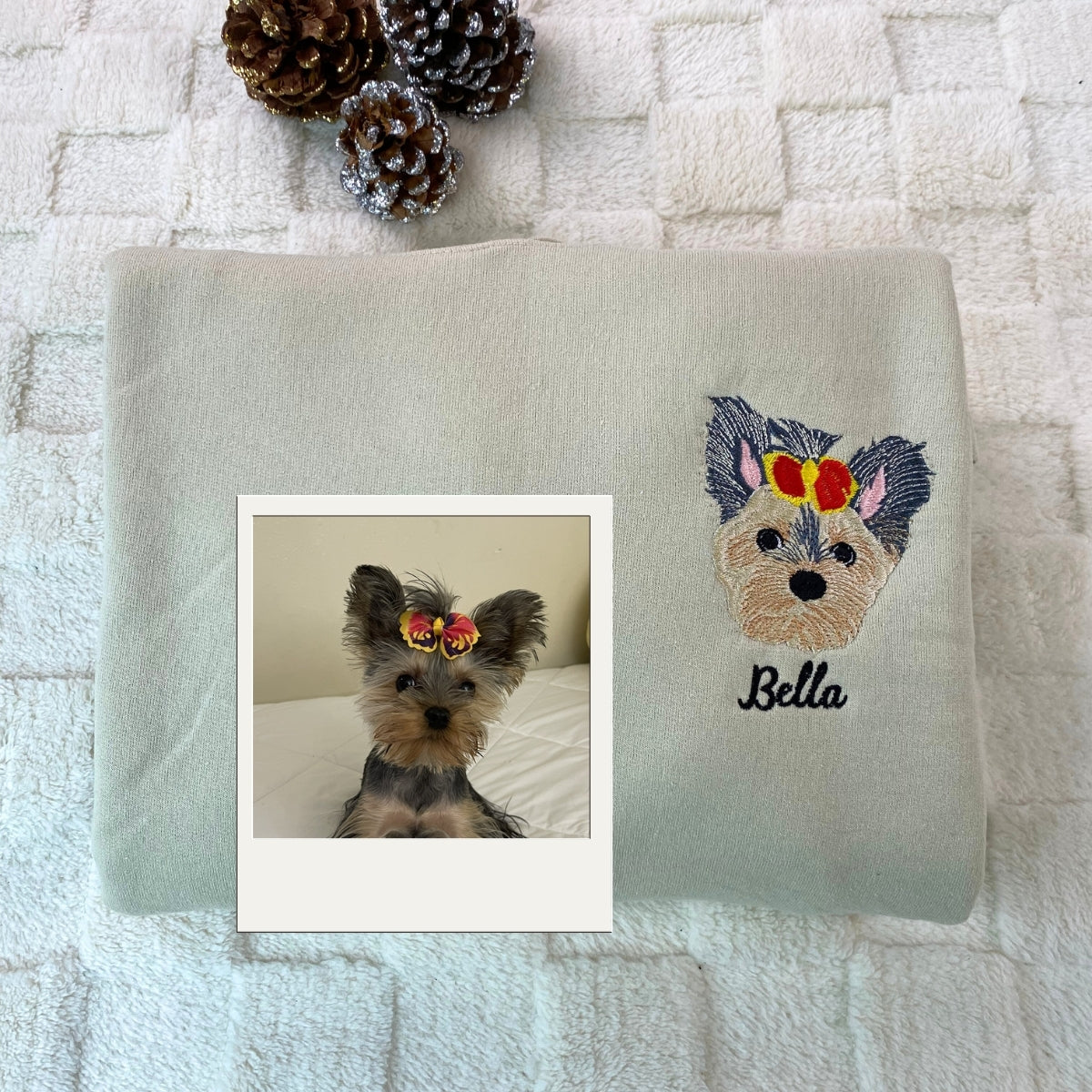 Individuell bestickte Engel- und Dämonenkatze-Kapuzenpullover für Paare