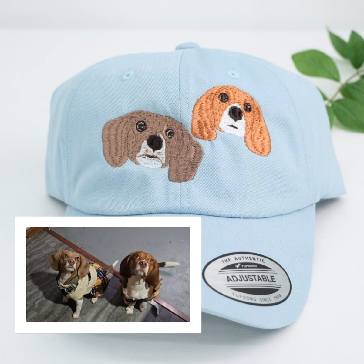 Individuell bestickte Engel- und Dämonenkatze-Kapuzenpullover für Paare