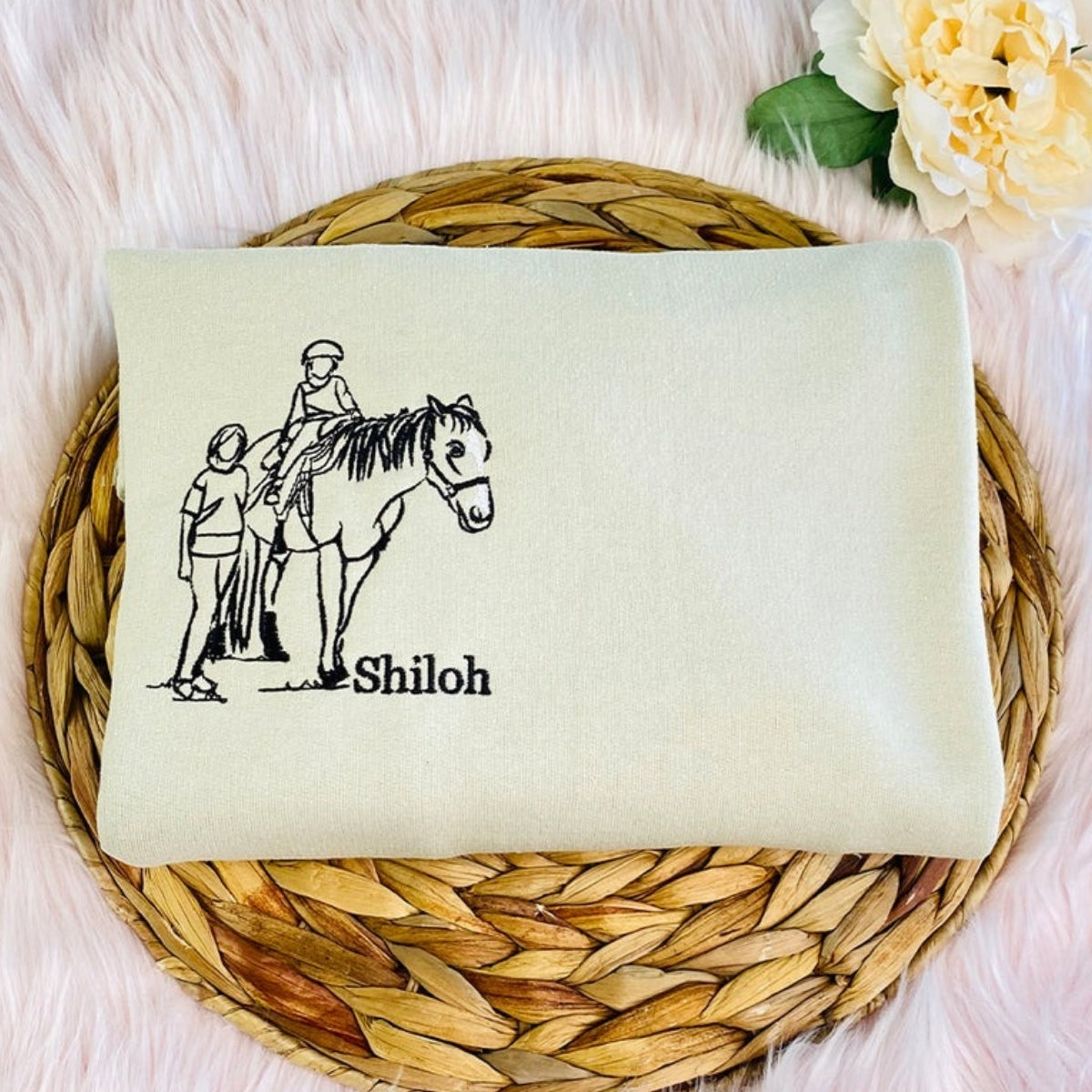 Individuell bestickte Engel- und Dämonenkatze-Kapuzenpullover für Paare