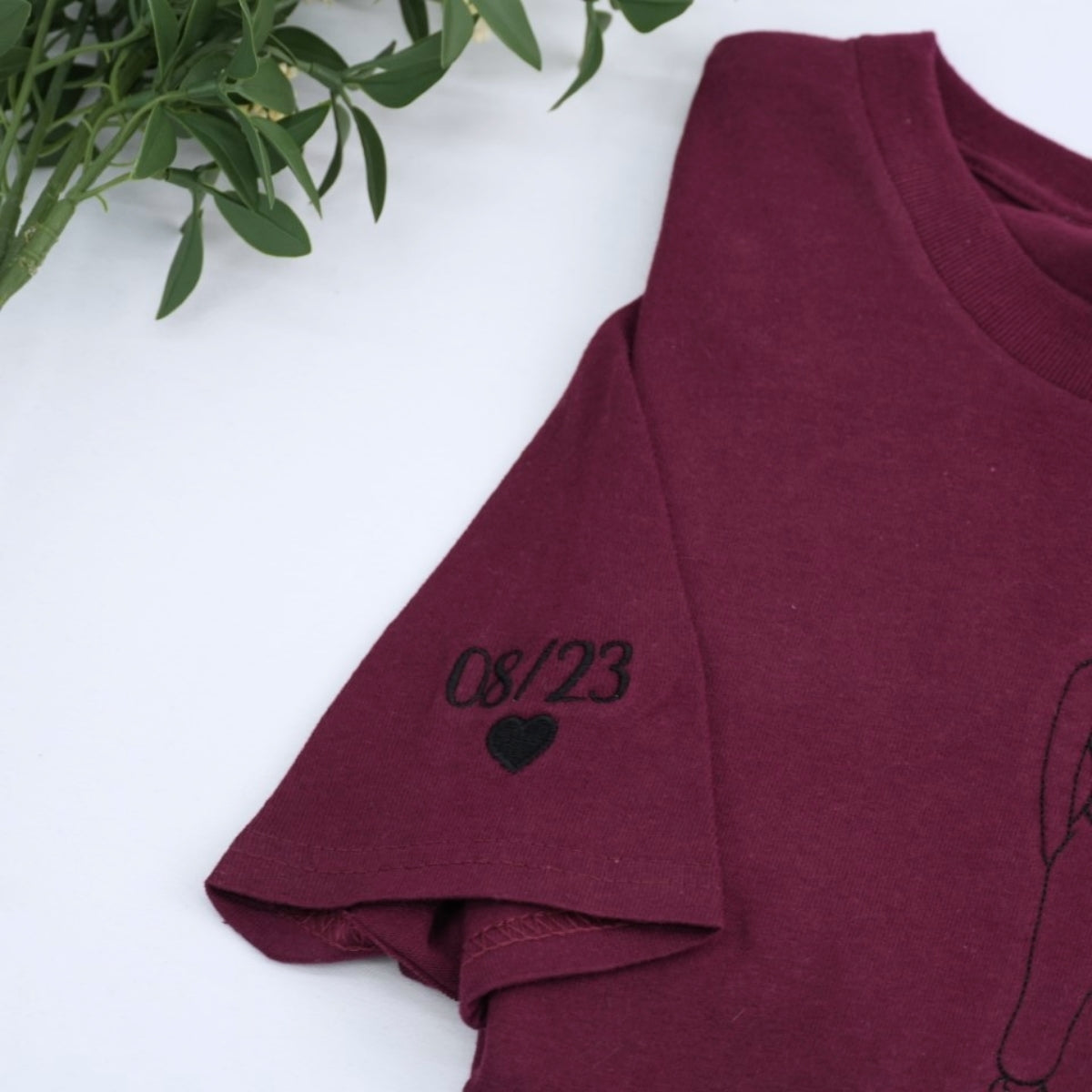 Girlfriend Custom T-Shirts - Women Embroidered Tees - Perfect Relationship Gift