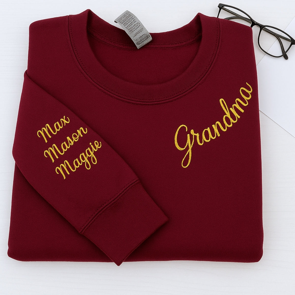 Individuell bestickte Engel- und Dämonenkatze-Kapuzenpullover für Paare