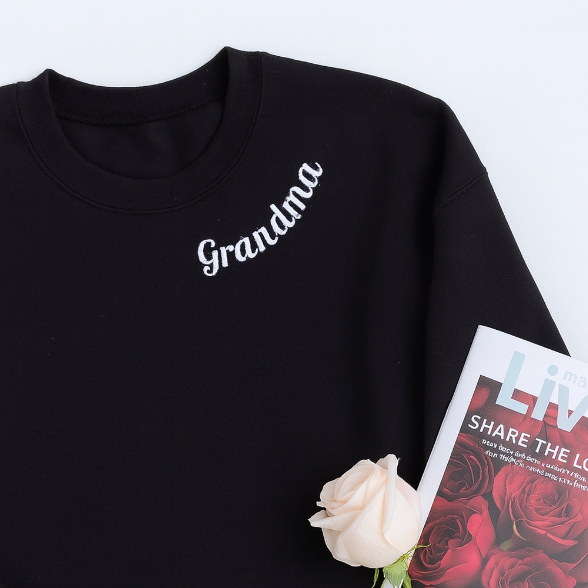 Individuell bestickte Engel- und Dämonenkatze-Kapuzenpullover für Paare