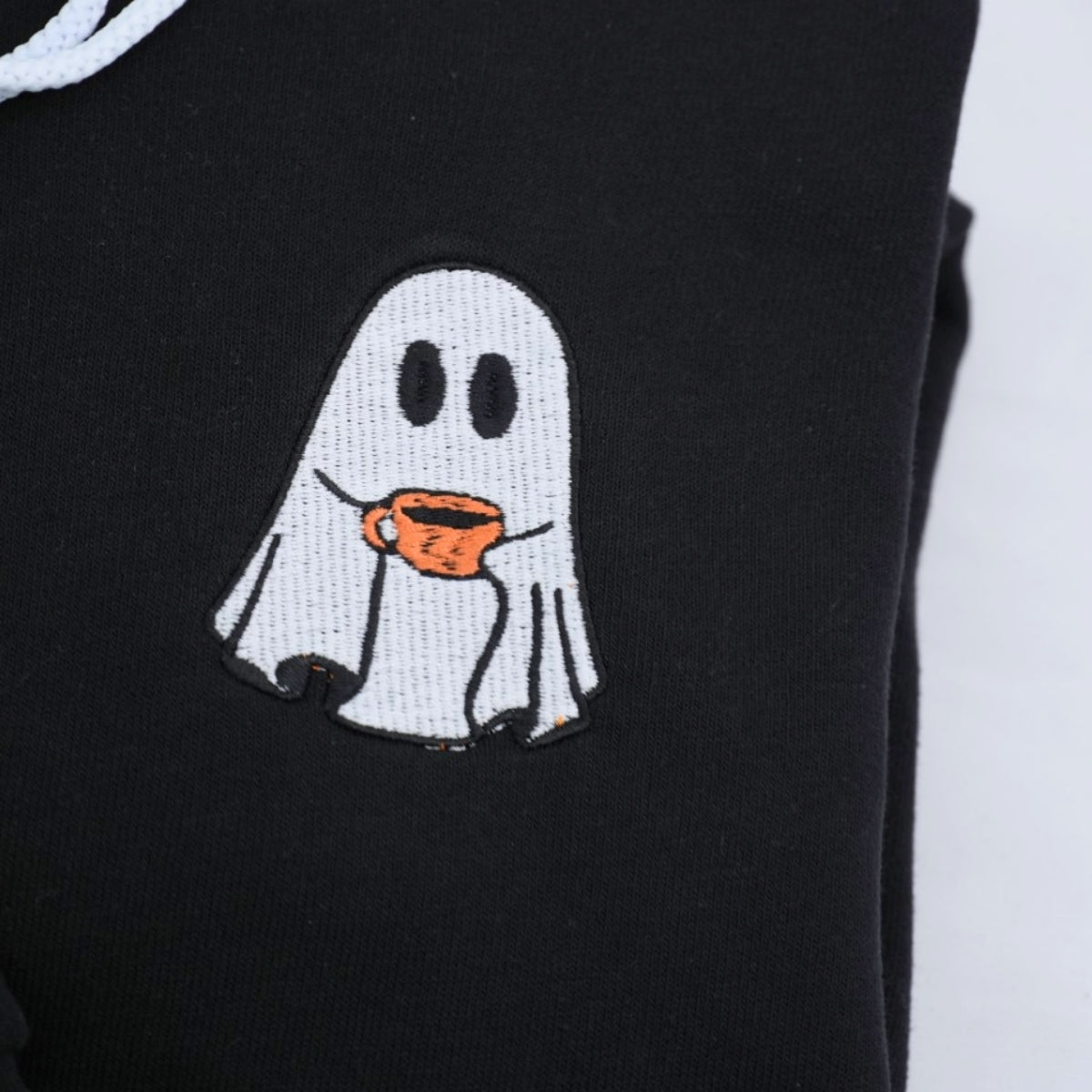 Individuell bestickte Engel- und Dämonenkatze-Kapuzenpullover für Paare
