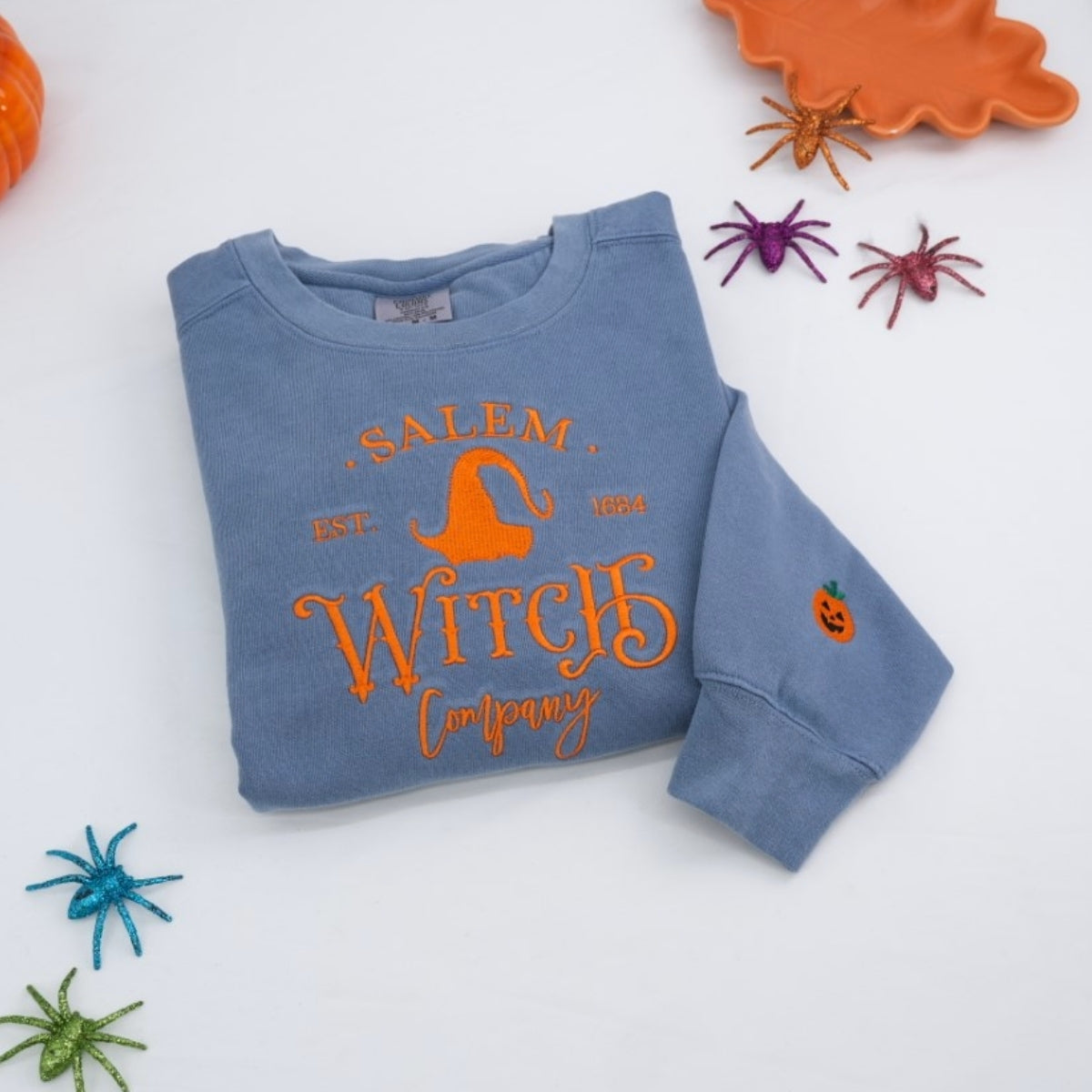 Individuell bestickte Engel- und Dämonenkatze-Kapuzenpullover für Paare