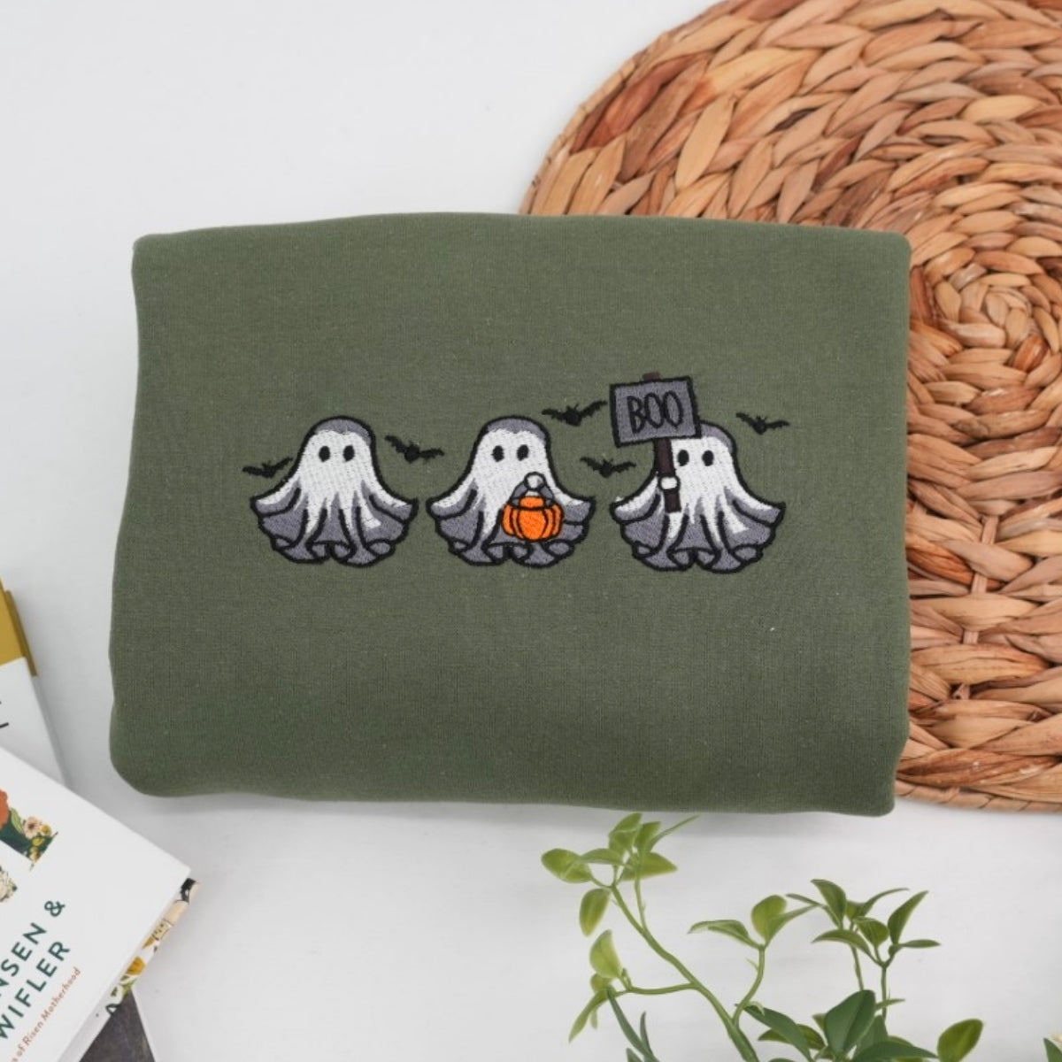 Individuell bestickte Engel- und Dämonenkatze-Kapuzenpullover für Paare