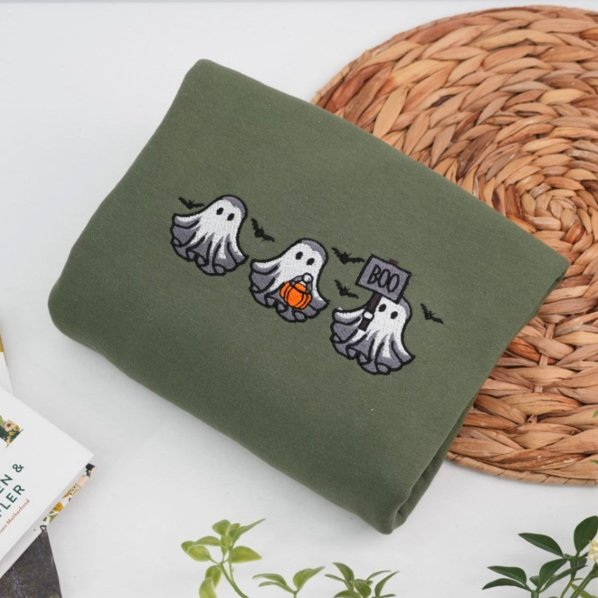 Individuell bestickte Engel- und Dämonenkatze-Kapuzenpullover für Paare