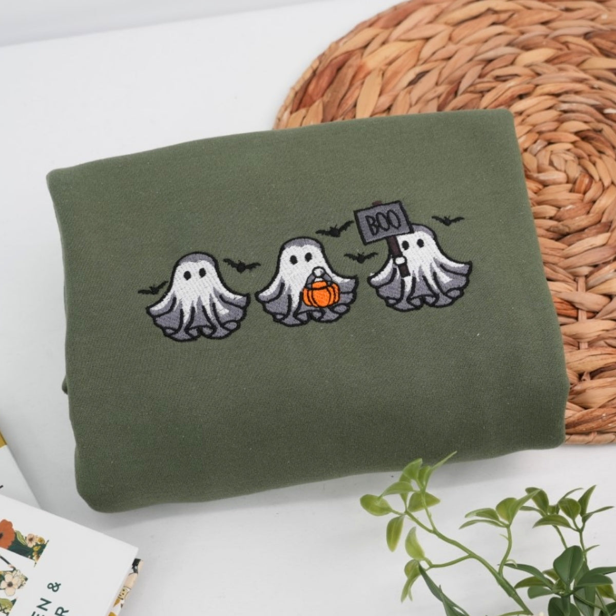 Individuell bestickte Engel- und Dämonenkatze-Kapuzenpullover für Paare
