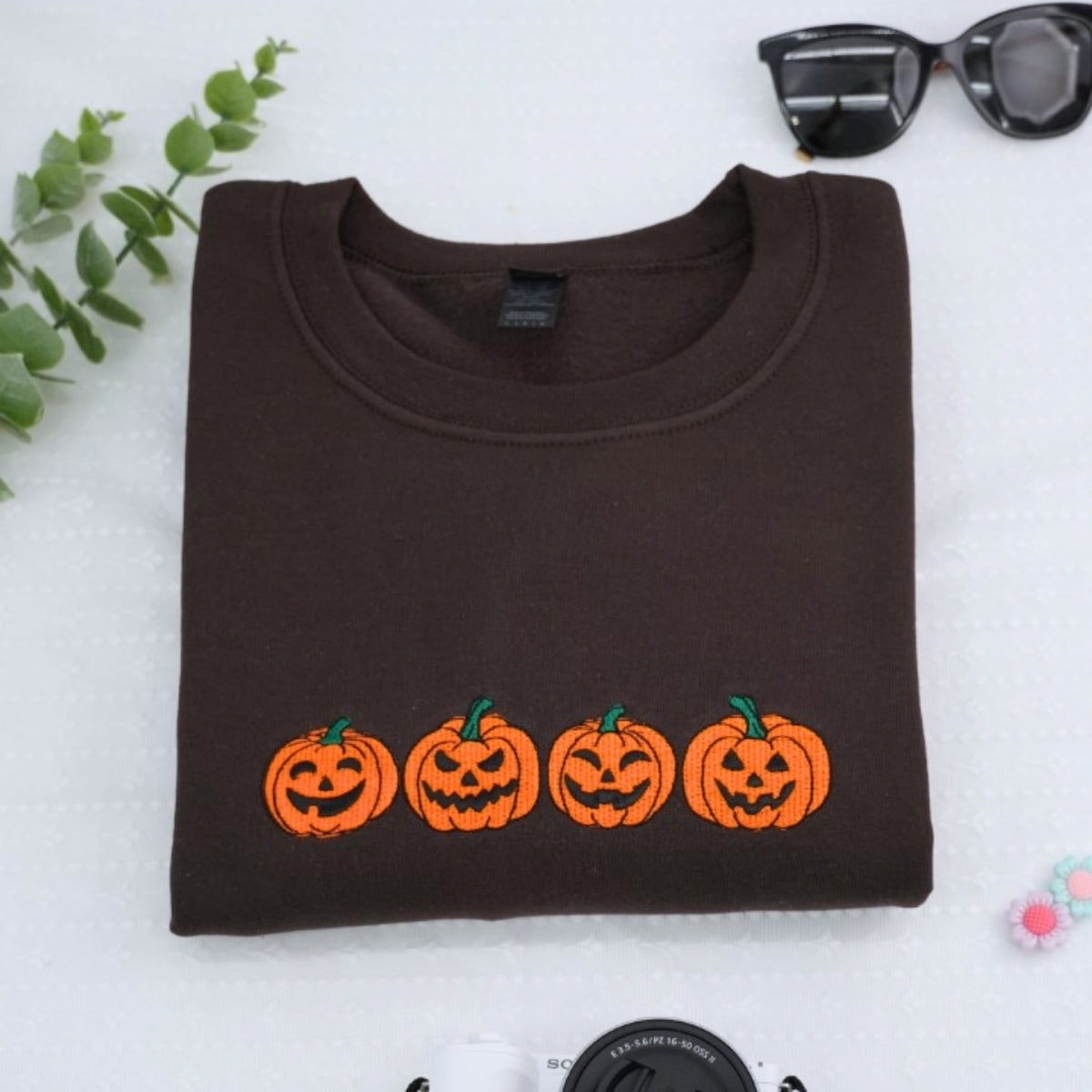 Sweats à capuche assortis brodés personnalisés avec ange et chat démon pour couples