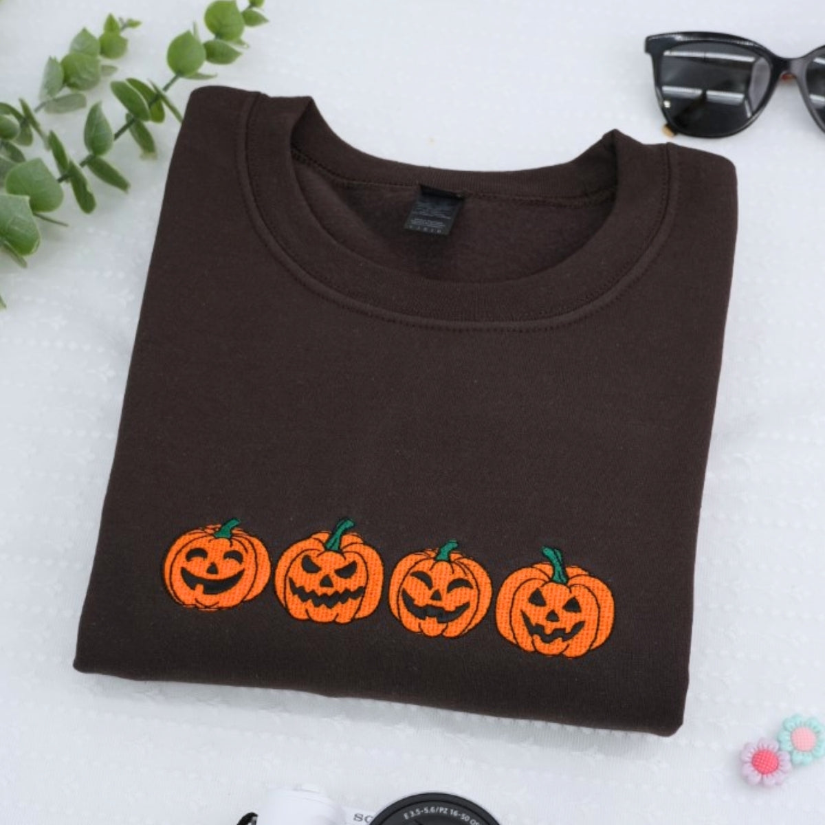 Sweats à capuche assortis brodés personnalisés avec ange et chat démon pour couples