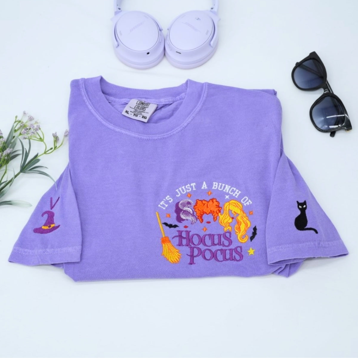 Sweats à capuche assortis brodés personnalisés avec ange et chat démon pour couples