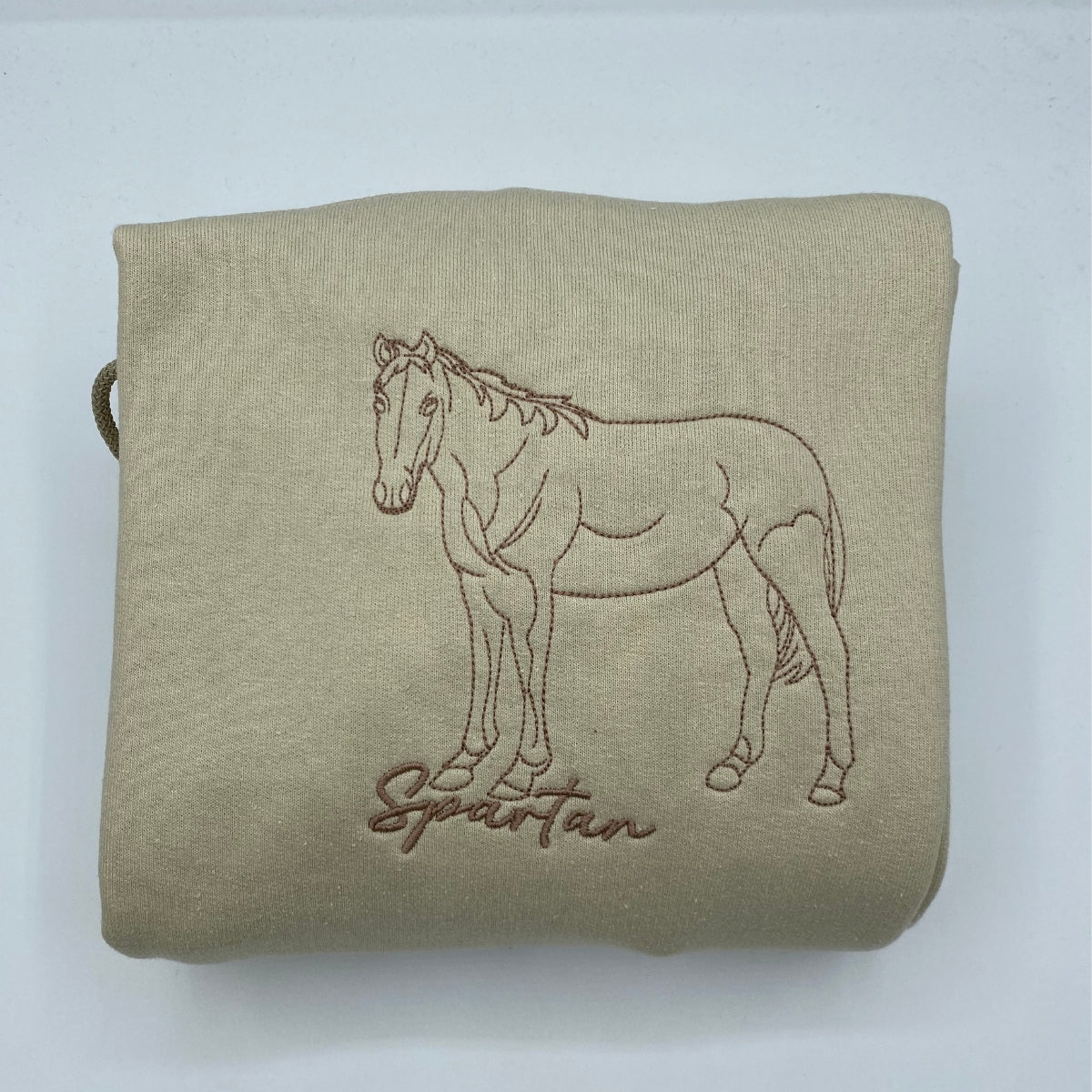 Individuell bestickte Engel- und Dämonenkatze-Kapuzenpullover für Paare