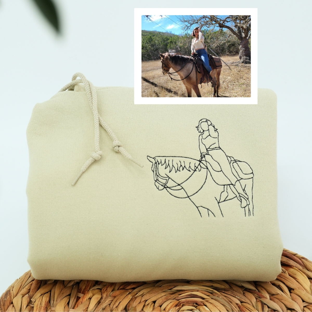 Horse Lover Custom Hoodies - Equestrian Embroidered Sweatshirts - Perfect Horse Rider Gift