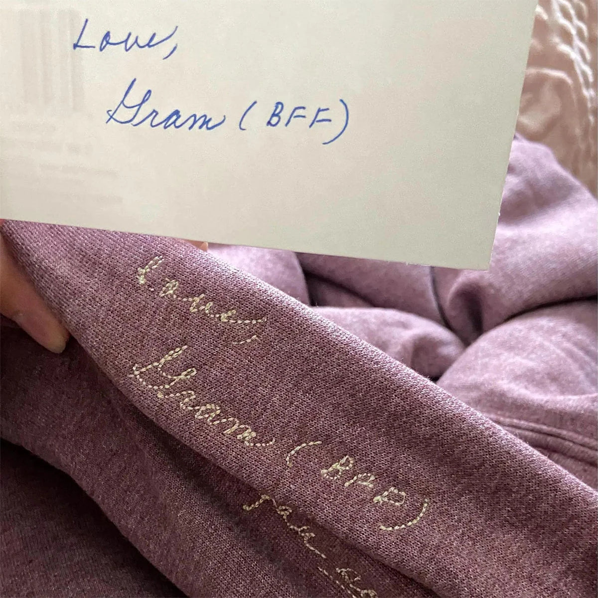 Individuell bestickte Engel- und Dämonenkatze-Kapuzenpullover für Paare