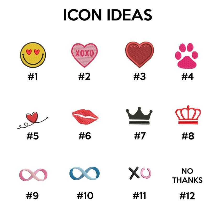 Individuell bestickte Geisterherzhände, passende Hoodies für Paare