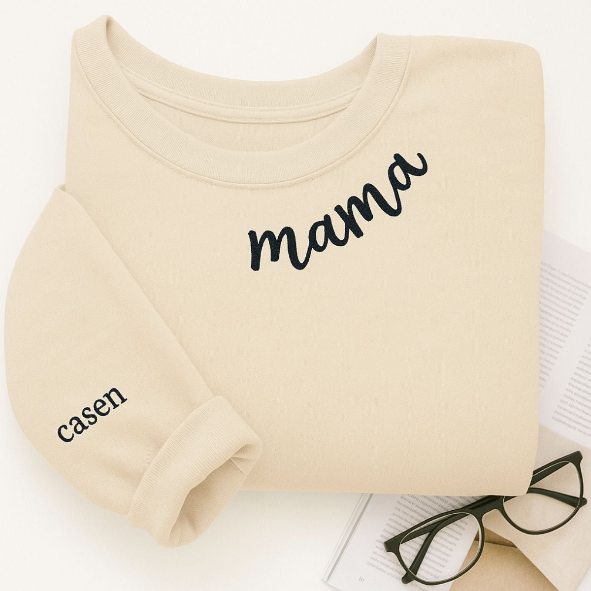 Individuell bestickte Engel- und Dämonenkatze-Kapuzenpullover für Paare