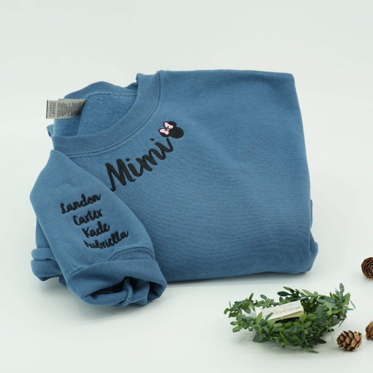 Individuell bestickte Engel- und Dämonenkatze-Kapuzenpullover für Paare