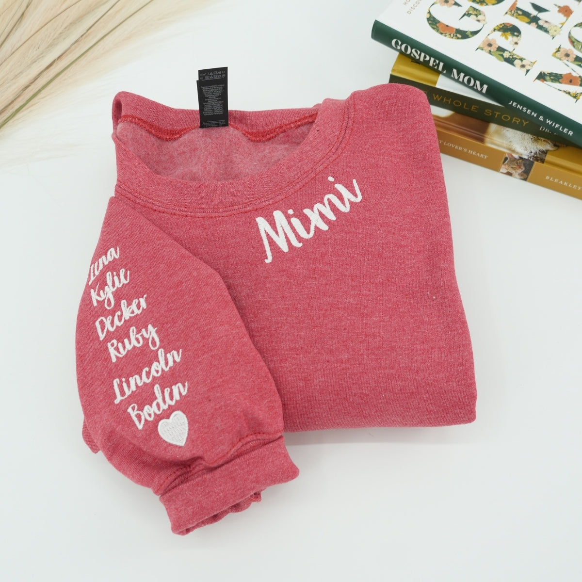 Individuell bestickte Engel- und Dämonenkatze-Kapuzenpullover für Paare