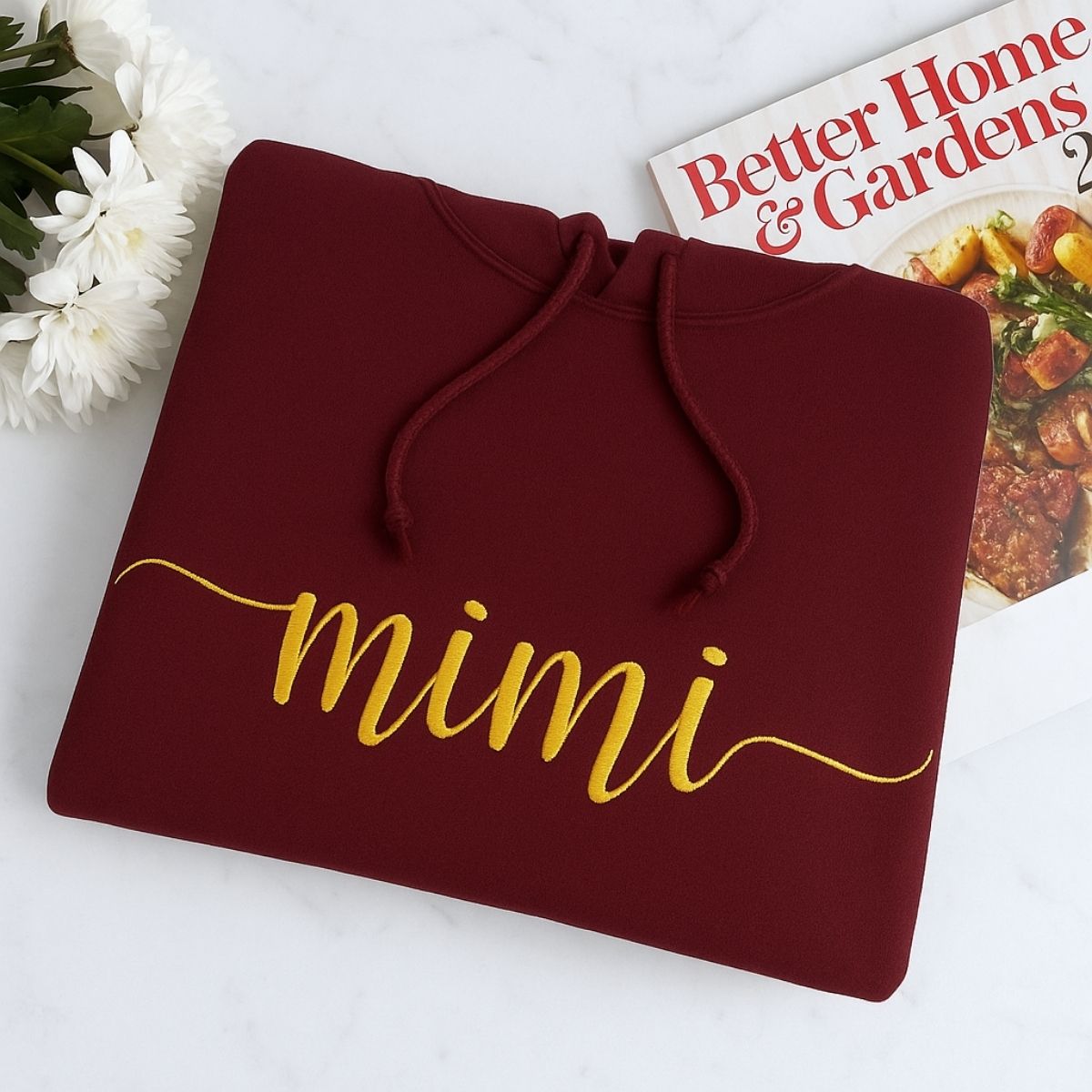 Sweats à capuche assortis brodés personnalisés avec ange et chat démon pour couples