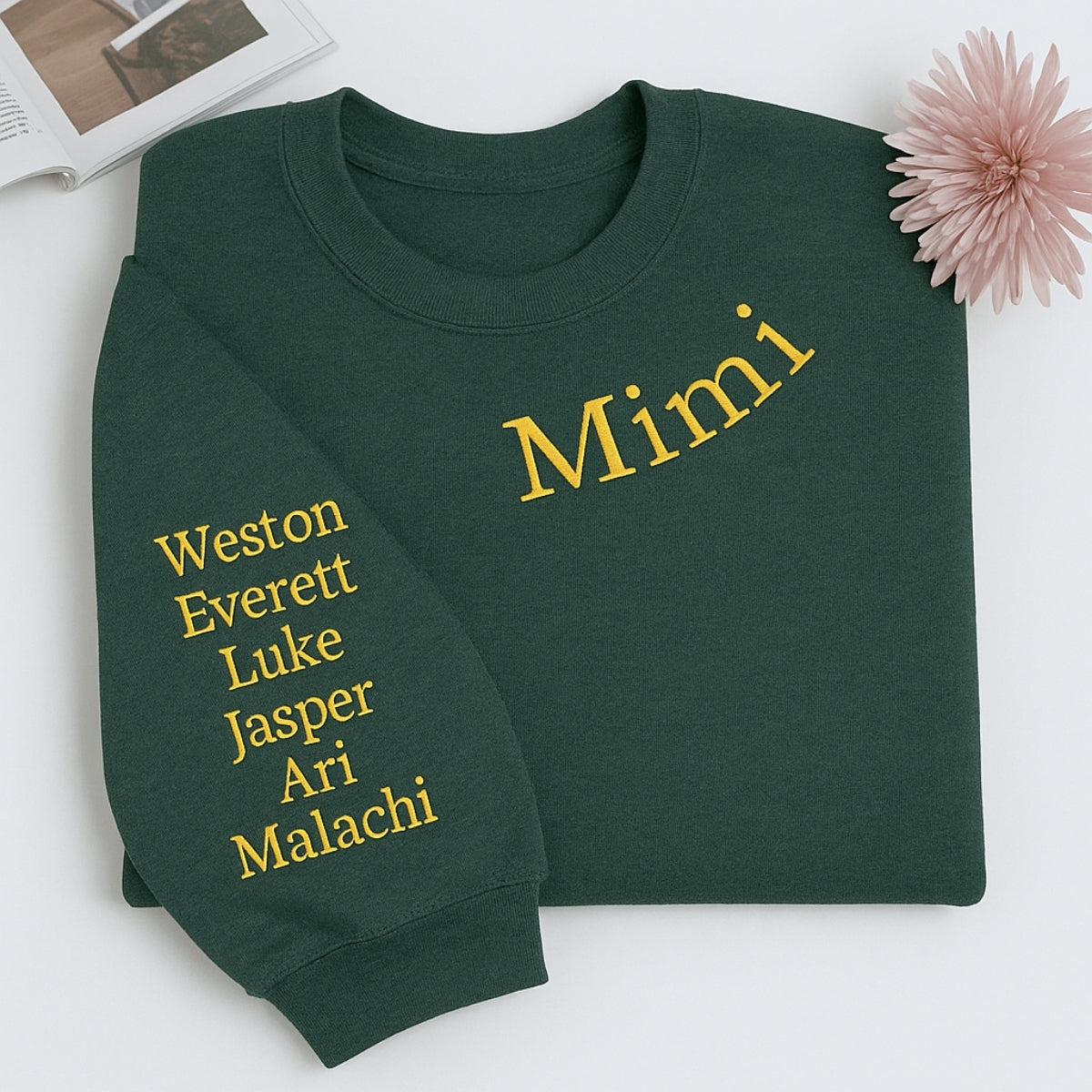 Individuell bestickte Engel- und Dämonenkatze-Kapuzenpullover für Paare