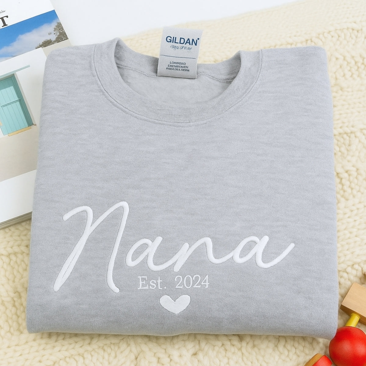 Individuell bestickte Engel- und Dämonenkatze-Kapuzenpullover für Paare